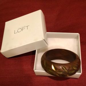 Loft chunky bangle bracelet